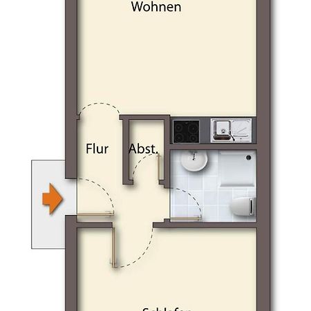 Meeresruhe Dornumersiel Buitenkant foto